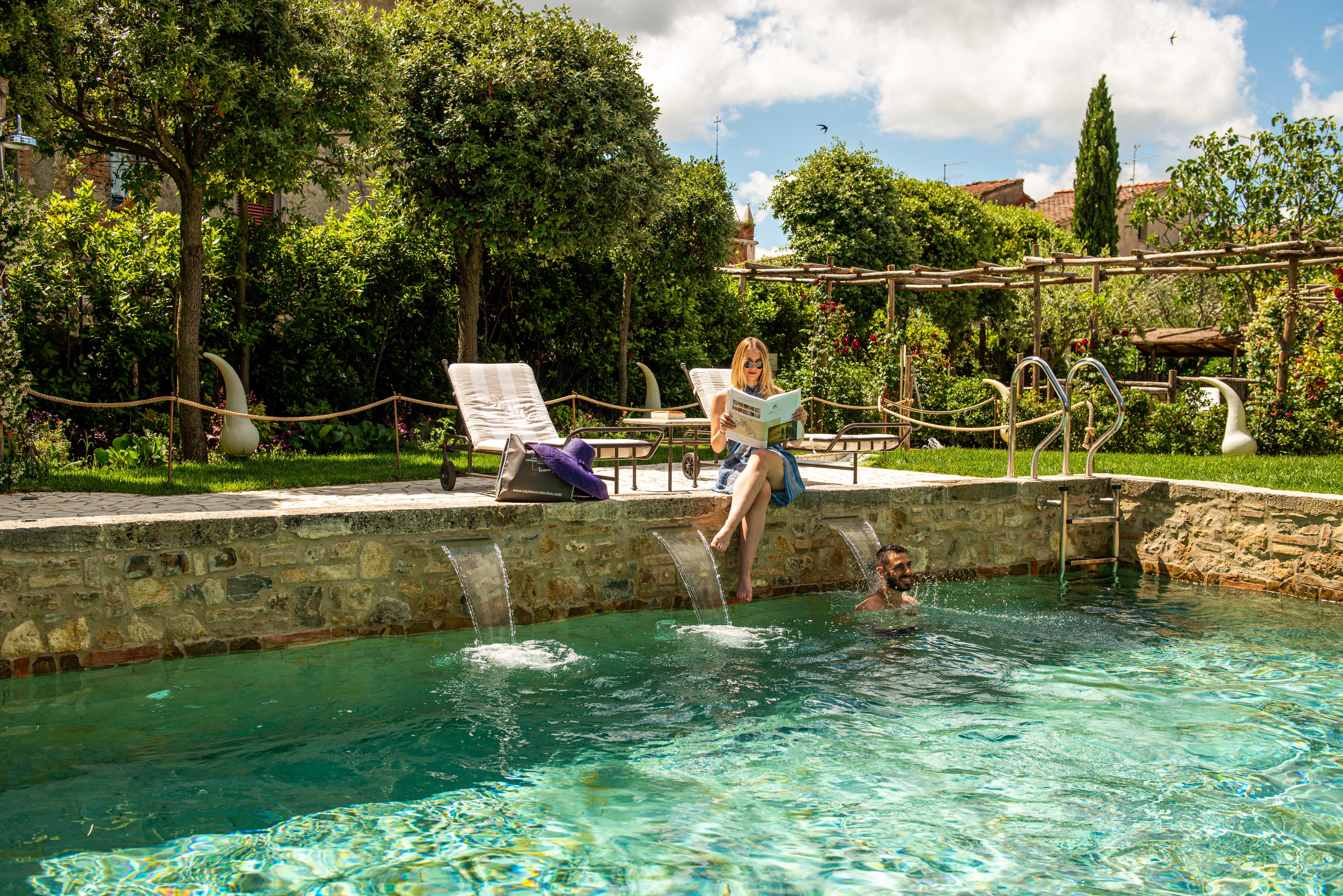 Palazzo Del Capitano Wellness E Relais Hotel San Quirico dʼOrcia Exterior foto